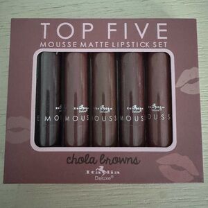 Italia Deluxe Top Five Mousse Matte Lipstick Set